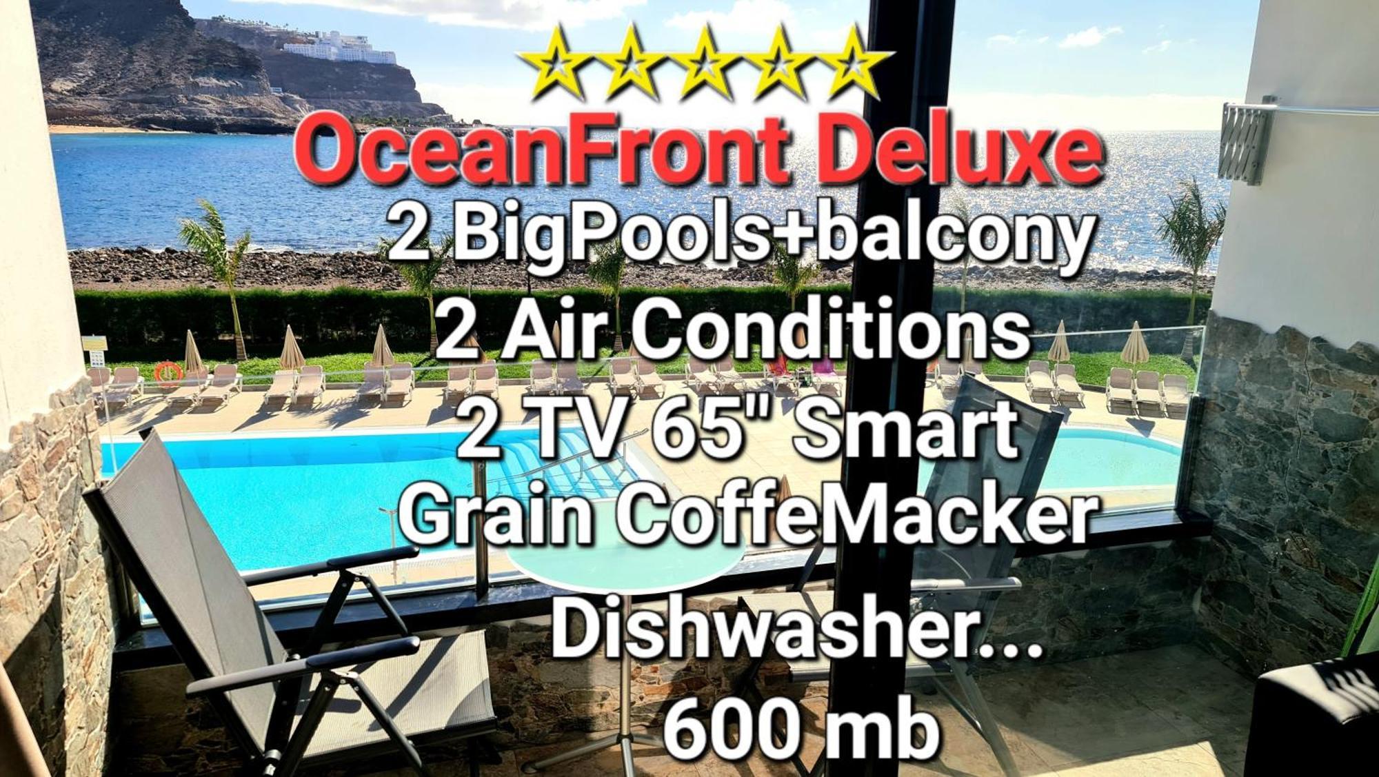 Апартаменты Oceanfront Deluxe-45m,heated Pools,2aircondition, 2tv-65